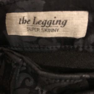 AG  patterned leggings